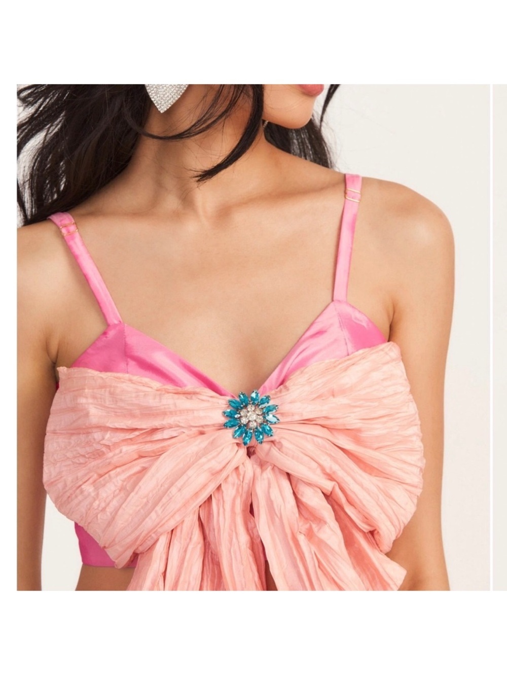 LoveShackFancy Vima Crop Top - Picture 2 of 8